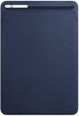 Чехол Apple Leather Sleeve для iPad Pro 10.5 синий MPU22ZM/A