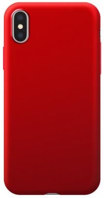 Накладка Deppa Silk для iPhone X iPhone XS красный 89042