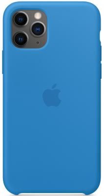 Накладка Apple Silicone Case для iPhone 11 Pro синяя волна MY1F2ZM/A