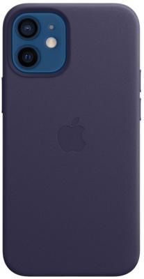 Накладка Apple Leather Case with MagSafe для iPhone 12 mini фиолетовый MJYQ3ZE/A
