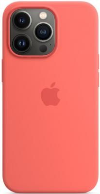 Накладка Apple Silicone Case with MagSafe для iPhone 13 Pro розовый помело MM2E3ZE/A