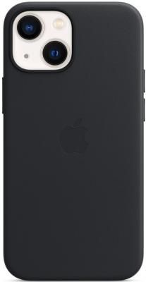 Накладка Apple Leather Case with MagSafe для iPhone 13 mini тёмная ночь MM0M3ZE/A