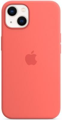 Накладка Apple Silicone Case with MagSafe для iPhone 13 розовый помело MM253ZE/A