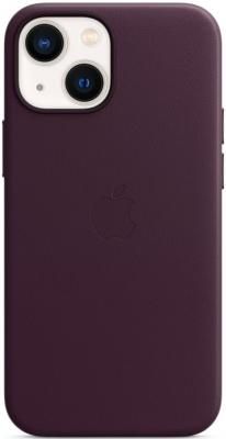 Накладка Apple Leather Case with MagSafe для iPhone 13 mini тёмная вишня MM0G3ZE/A