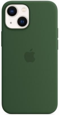 Накладка Apple Silicone Case with MagSafe для iPhone 13 mini зелёный клевер MM1X3ZE/A