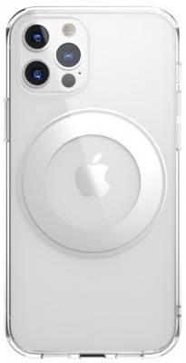 Накладка SwitchEasy "MagCrush" для iPhone 12 iPhone 12 Pro прозрачный серебряный GS-103-122-236-26