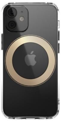 Накладка SwitchEasy "MagCrush" для iPhone 12 mini прозрачный золотой GS-103-121-236-27