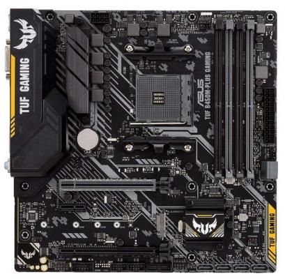 Материнская плата ASUS TUF B450M-PLUS GAMING Socket AM4 AMD B450 4xDDR4 2xPCI-E 16x 1xPCI-E 1x 4 mATX Retail (90MB0YQ0-M0EAY0)