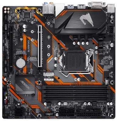 Материнская плата GigaByte B365 M AORUS ELITE Socket 1151 v2 B365 4xDDR4 2xPCI-E 16x 1xPCI-E 1x 6 mATX Retail