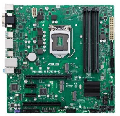 Материнская плата ASUS PRIME Q370M-C Socket 1151 v2 Q370 4xDDR4 1xPCI-E 16x 1xPCI 2xPCI-E 1x 6 uATX Retail