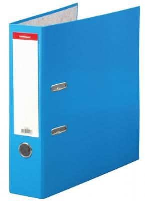 Папка–регистратор ERICH KRAUSE "Neon", ламинированная, 70 мм, голубая, 45396