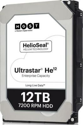 Жесткий диск WD Original SAS 3.0 12Tb 0F29562 HUH721212AL4204 Ultrastar DC HC520 4KN (7200rpm) 256Mb 3.5"