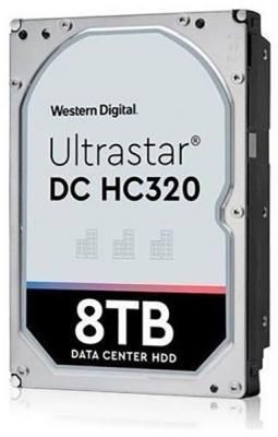 Жесткий диск WD Original SAS 3.0 8Tb 0B36400 HUS728T8TAL5204 Ultrastar DC HC320 (7200rpm) 256Mb 3.5"