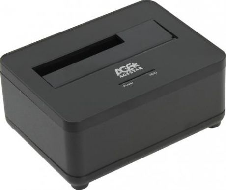 Док станция для HDD 2.5"/3.5" SATA AgeStar 3UBT7 USB3.0 черный