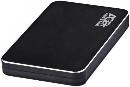 Внешний контейнер для HDD 2.5" SATA AgeStar 31UB2A18C USB3.1 TYPE-C алюминий черный