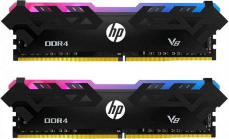 Оперативная память 16Gb (2x8Gb) PC4-24000 3000MHz DDR4 DIMM CL16 HP V8 RGB (8MG00AA)