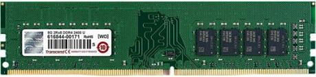 Оперативная память 8Gb (1x8Gb) PC4-19200 2400MHz DDR4 DIMM CL17 Transcend TS1GLH64V4H