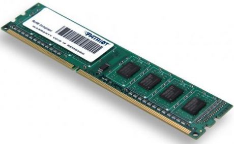 Оперативная память 4Gb (1x4Gb) PC3-10600 1333MHz DDR3 DIMM CL9 Patriot PSD34G13332