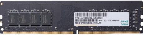 Оперативная память 16Gb (1x16Gb) PC4-19200 2400MHz DDR4 DIMM CL17 Apacer AU16GGB24CEYBGH