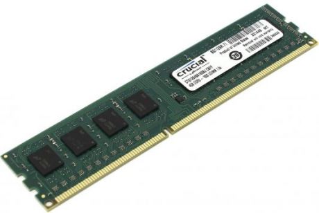 Оперативная память 4Gb (1x4Gb) PC3-12800 1600MHz DDR3L DIMM CL11 Crucial CT51264BD160B(J)