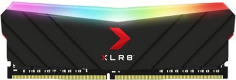 16GB PNY DDR4 3200 DIMM XLR8 EPIC-X RGB Gaming Memory [MD16GD4320016XRGB] Non-ECC, CL16, 1.35V, Heat Shield, XMP 2.0, RTL {10}, (638409)