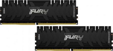 Kingston 32GB 3200MHz DDR4 CL16 DIMM (Kit of 2) 1Gx8 FURY Renegade Black