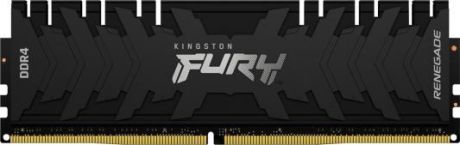 Оперативная память для компьютера 32Gb (1x32Gb) PC4-25600 3200MHz DDR4 DIMM CL16 Kingston Fury Renegade (KF432C16RB/32)