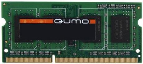 Оперативная память для ноутбука 4Gb (1x4Gb) PC3-12800 1600MHz DDR3 SO-DIMM CL11 QUMO QUM3S-4G1600K11