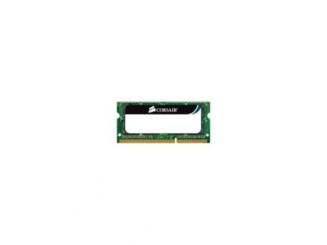 Оперативная память для ноутбука 4Gb (1x4Gb) PC3-12800 1600MHz DDR3 SO-DIMM CL11 Corsair CMSO4GX3M1A1600C11