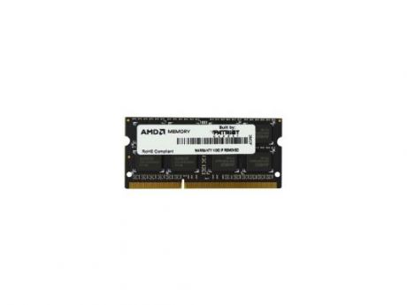 Оперативная память для ноутбуков SO-DDR3 4Gb PC10600 1333MHz AMD R334G1339S1S-UO OEM