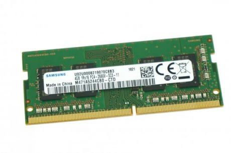 Оперативная память для ноутбука 4Gb (1x4Gb) PC4-21300 2666MHz DDR4 SO-DIMM CL17 Samsung M471A5244CB0-CTDD0