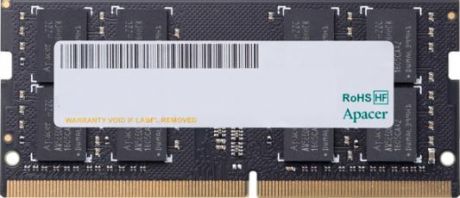Оперативная память для ноутбука 8Gb (1x8Gb) PC4-19200 2400MHz DDR4 SO-DIMM CL17 Apacer AS08GGB24CETBGH (ES.08G2T.KFH)