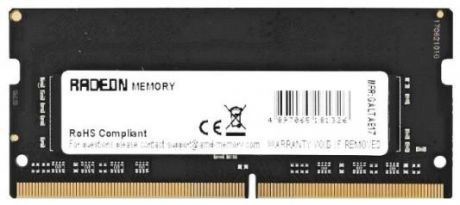 Оперативная память 8Gb (1x8Gb) PC4-19200 2400MHz DDR4 SO-DIMM CL17 AMD R748G2400S2S-UO