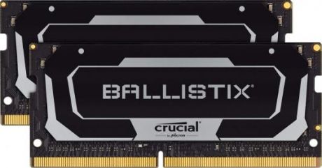 Оперативная память для ноутбука 16Gb (2x8Gb) PC4-25600 3200MHz DDR4 SO-DIMM CL18 Crucial BL2K8G32C16S4B