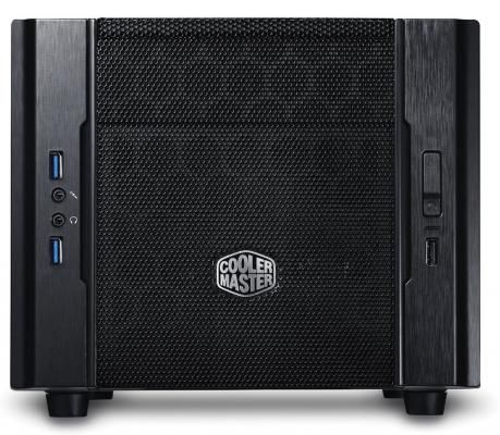 Корпус mini-ITX Cooler Master Elite 130 Без БП чёрный RC-130-KKN1