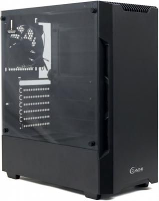 Powercase CAXB-F3 Корпус Alisio X3 Black, Tempered Glass, 3х 120mm fan, черный, ATX (CAXB-F3)