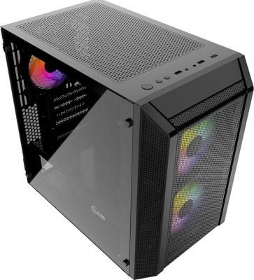 Корпус ATX Powercase CMIMH3B-L3 Без БП чёрный