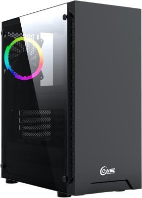 Корпус ATX Powercase CMAXB-F2L1 Без БП чёрный