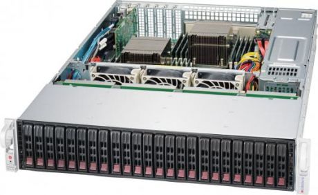Серверный корпус 2U Supermicro CSE-216BE1C4-R1K23LPB 2 х 1200 Вт чёрный