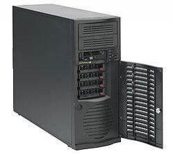 Корпус Supermicro CSE-733TQ-668B Mid Tower chassis 4x3.5" hot-swap E-ATX 668W