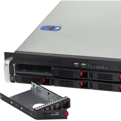 Серверный корпус 2U Exegate Pro 2U550-HS08 Без БП серебристый