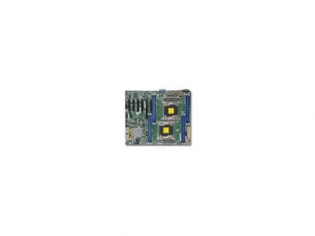 Мат. плата для ПК Supermicro MBD-X10DRL-I-O 2 х Socket 2011-3 C612 8xDDR4 1xPCI-E 16x 5xPCI-E 4x 10xSATAIII ATX Retail