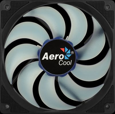 Вентилятор Aerocool Motion 12 plus Blue 120x120mm 3-pin 4-pin(Molex)22dB 160gr LED Ret