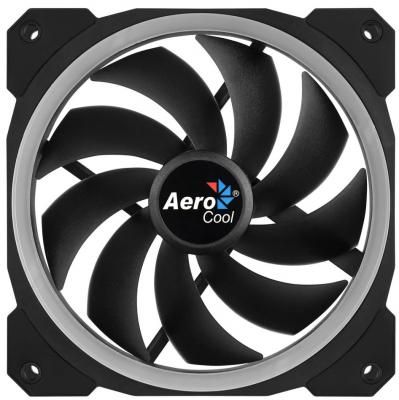 Вентилятор Aerocool Orbit 120x120mm 3-pin 14dB 153gr LED Ret