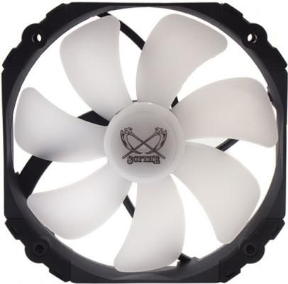 Вентилятор для корпуса Scythe Kaze Flex 140 mm Square RGB PWM Fan 300-1800 rpm (KF1425FD18SR-P) (057576)