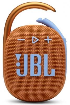 Динамик JBL Портативная акустическая система JBL CLIP 4, оранжевая