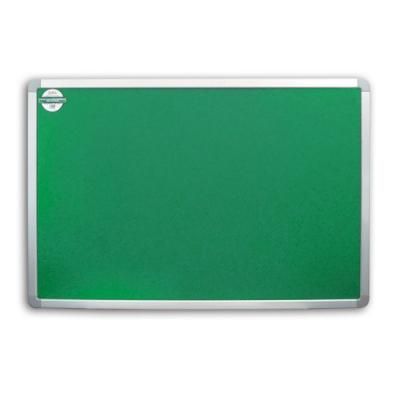 Доска текстильная 90х120 см, алюминиевая рамка, зеленая IWB-802/GN