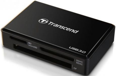 Считыватель карты памяти Transcend USB 3.0 Transcend All-in-1 Multi Card Reader, Black