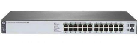 Коммутатор HP 1820-24G-PoE+ управляемый 24 порта 10/100/1000Mbps 2xSFP J9983A