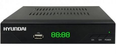 Ресивер DVB-C Hyundai H-DVB840 черный